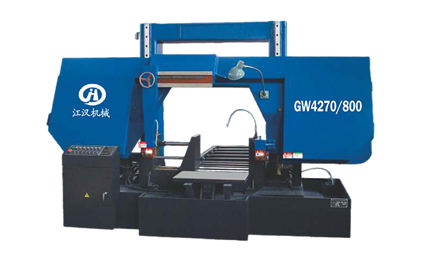理县GW4270/800双柱龙门卧式带锯床